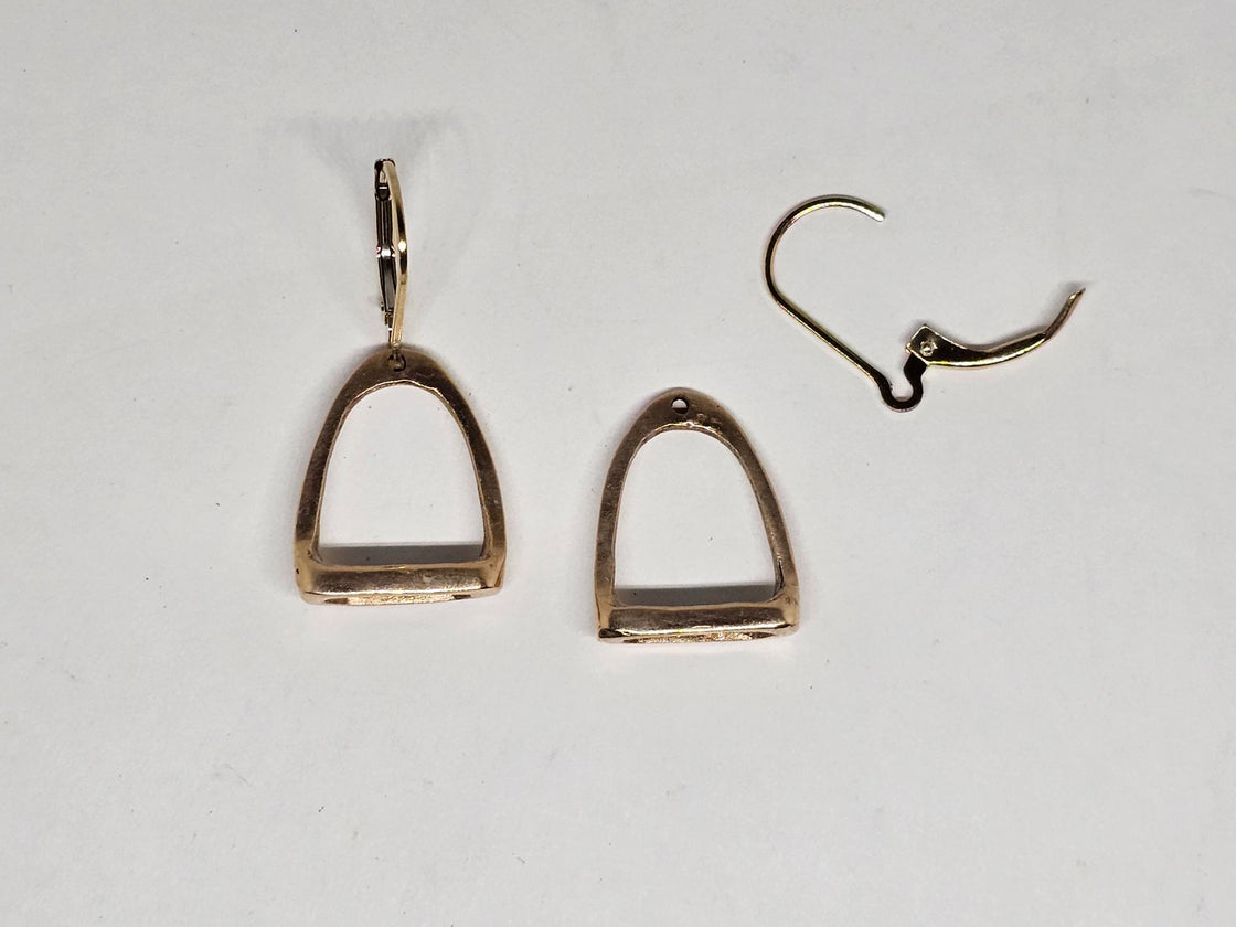 Stirrup Convertible Earring as Stud OR Dangle