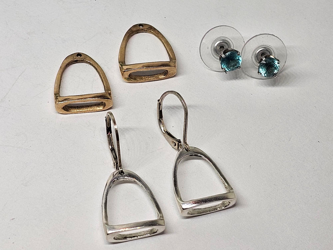 Stirrup Lever Back Earring  AND Earring Jacket