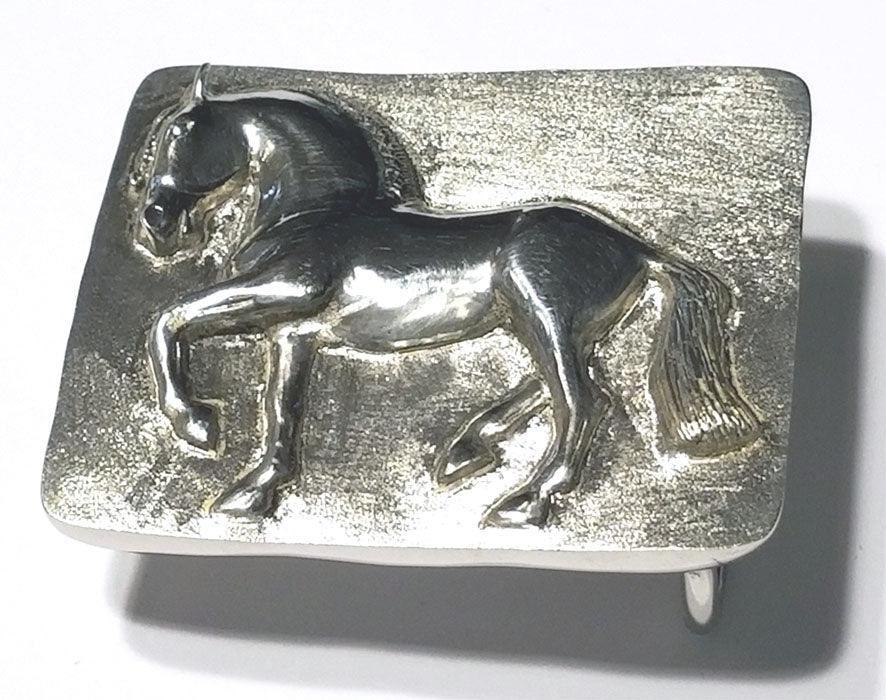 Baroque Horse Piaffe Buckle - Tempi Design Studio