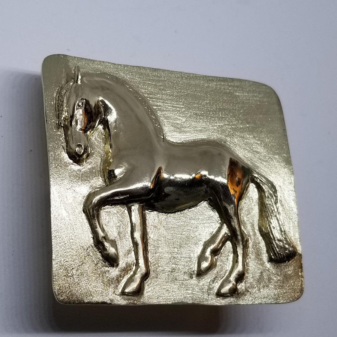 Baroque Horse Piaffe Buckle - Tempi Design Studio