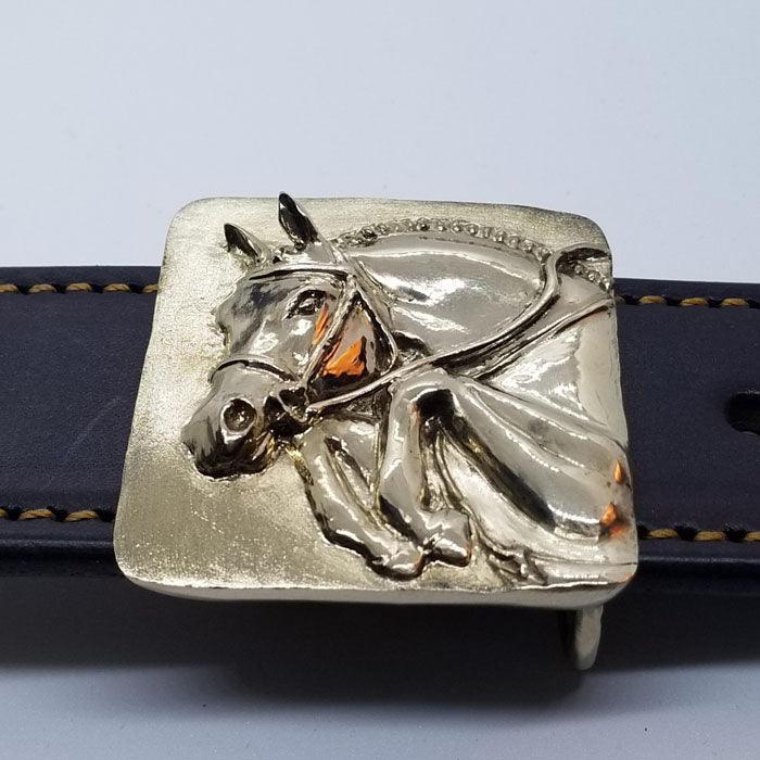 Classic Jumping Horse Buckle - Tempi Design Studio