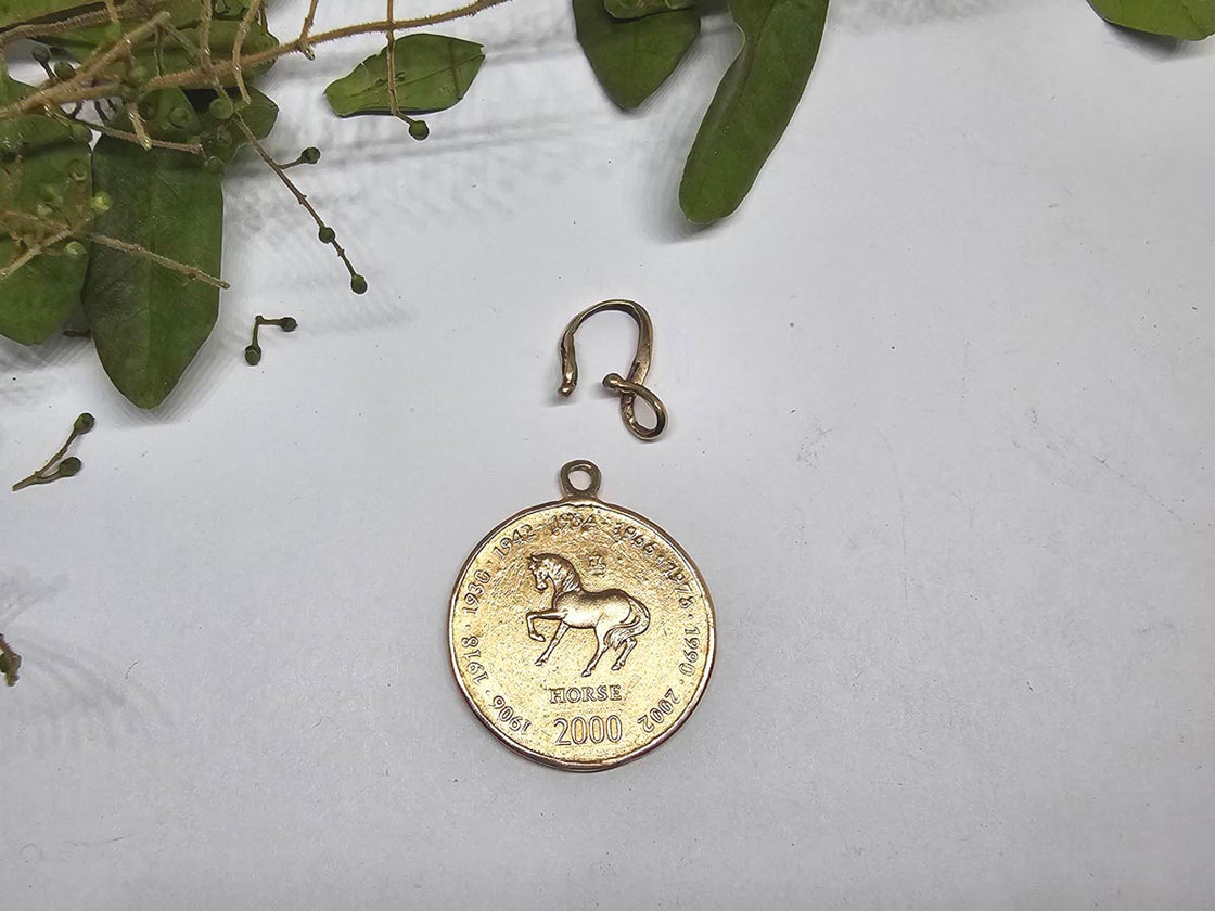 Year of the Horse Zodiac Coin replica